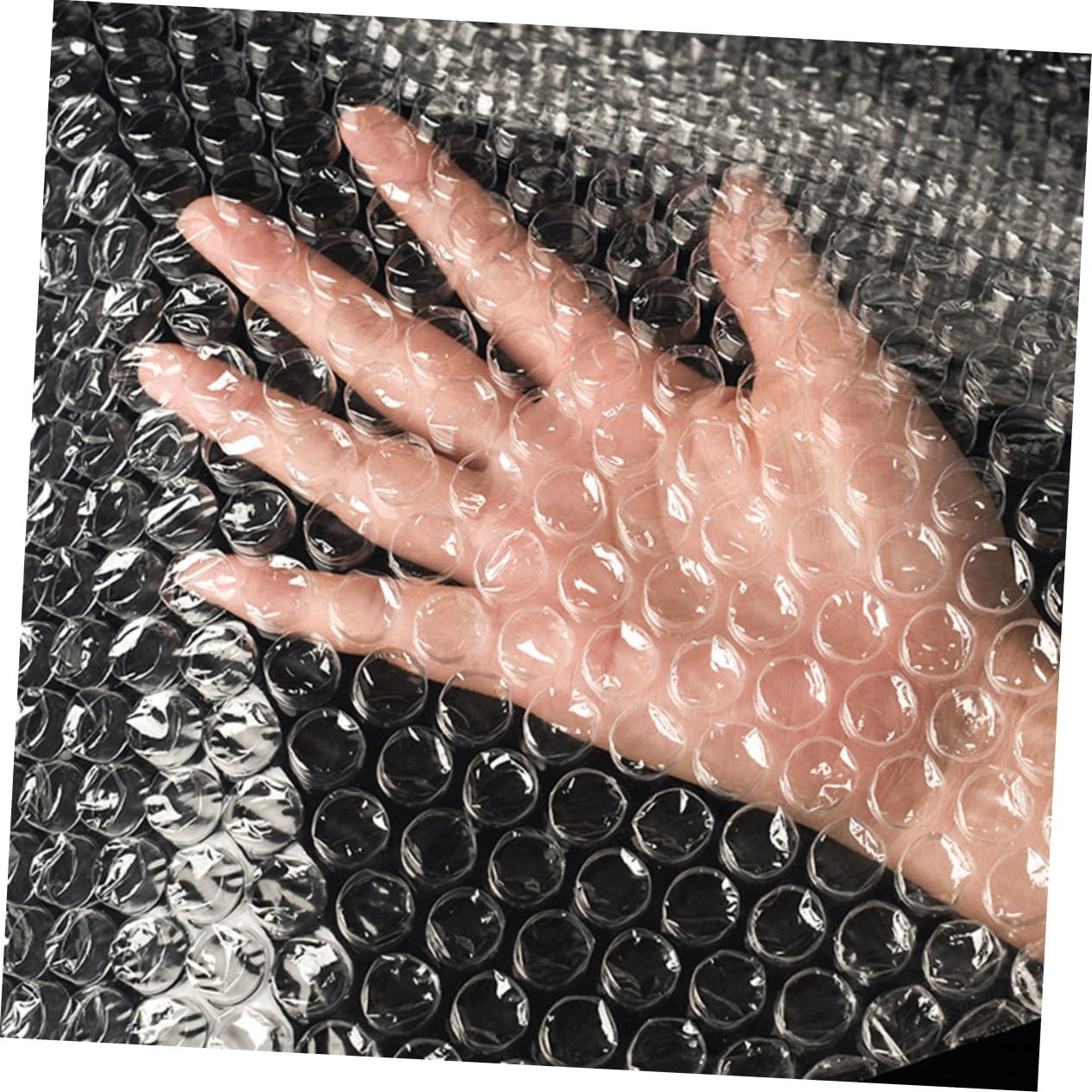 HOMSFOU Film à Bulles Antichoc Épais de Tapis pour Emballage Express et Protection de Colis Fragiles