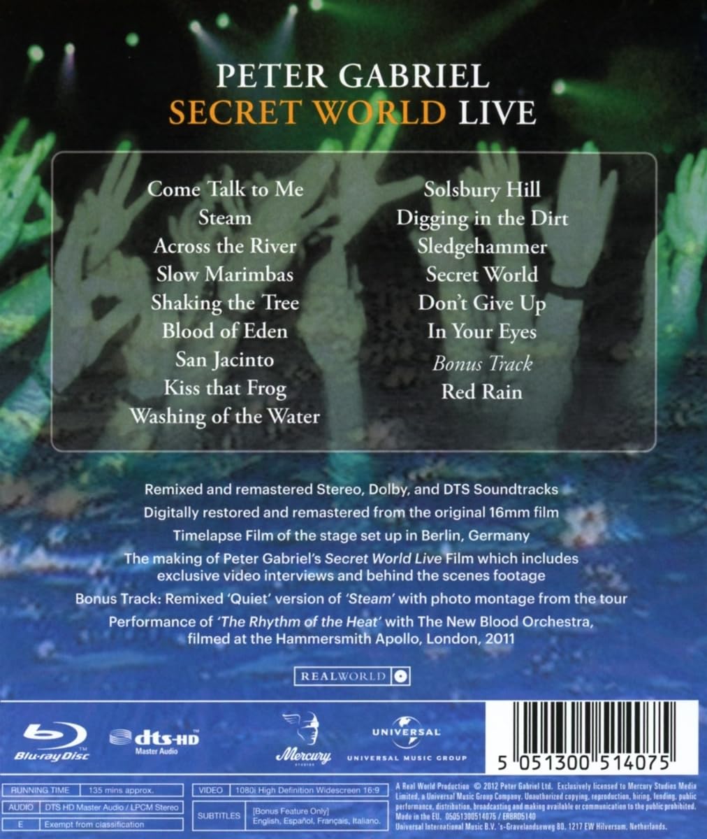 Peter Gabriel - Secret world live