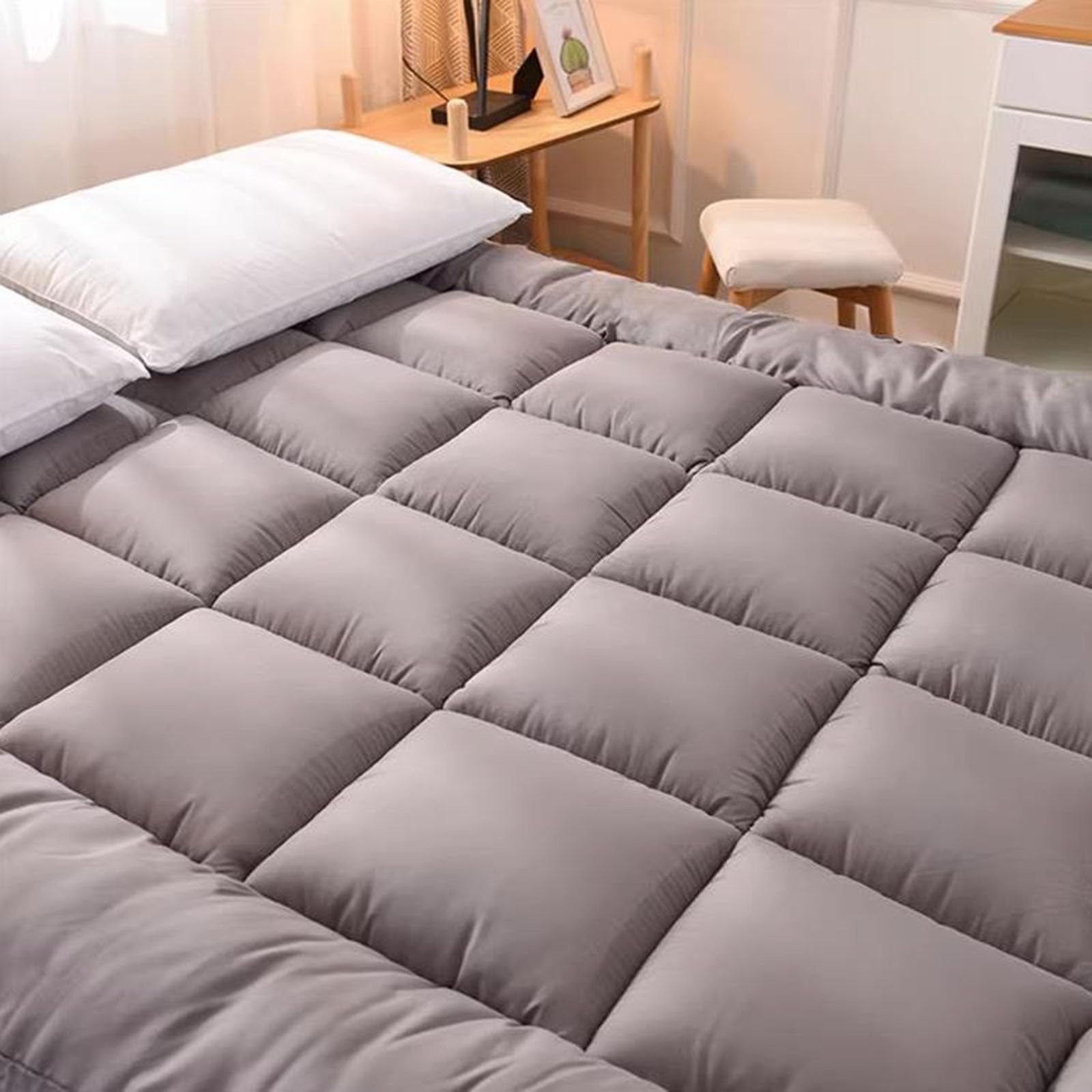 Przenośny japoński materac futon miękki i wygodny składany i zwijany idealny na kemping podwójne lub podwójne zastosowanie łatwe przechowywanie lekka pościel podróżna