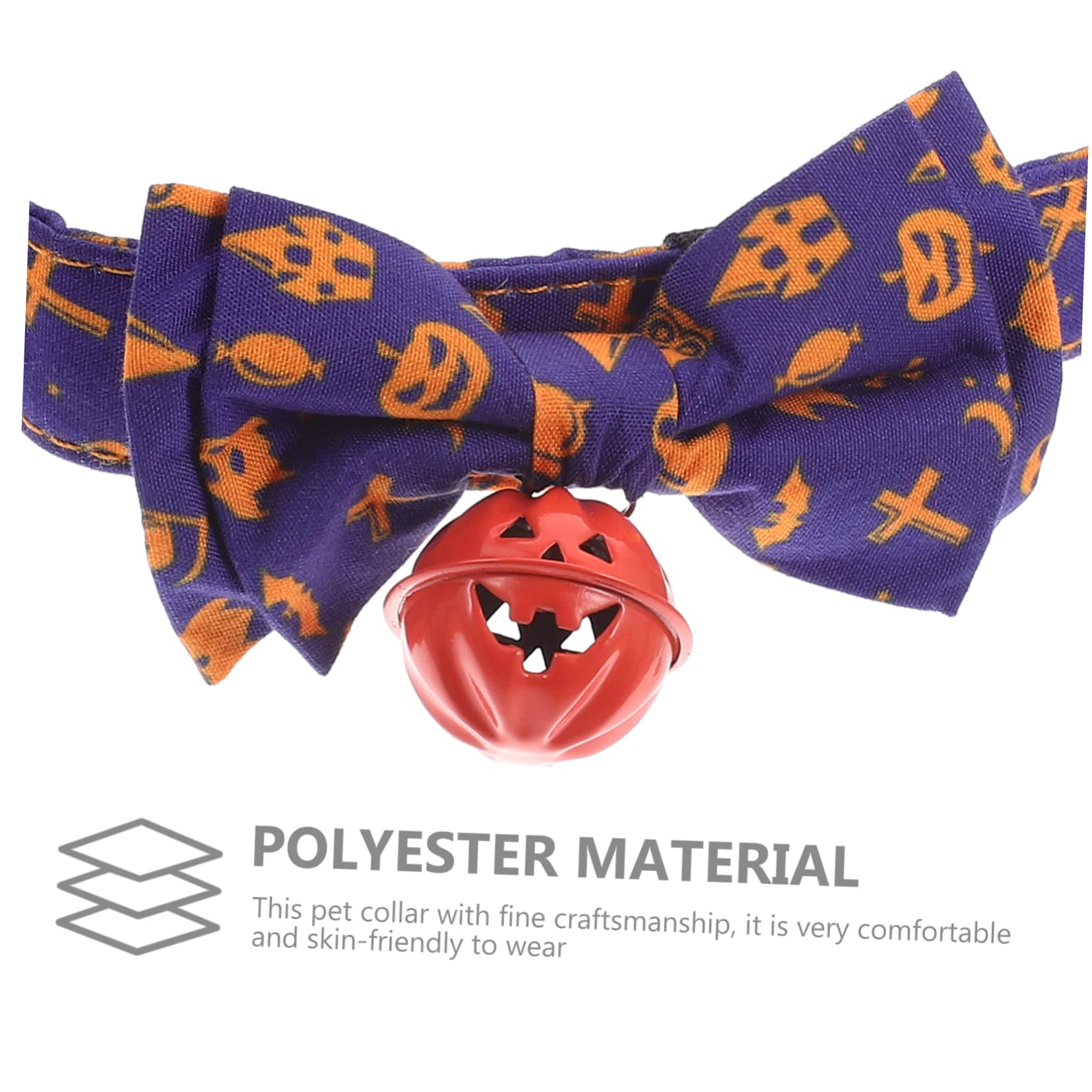 Sosoport 5pezzi Collare Decorativo Per Cani e Gatti Halloween Con Design Tema e Confezione Da Accessorio Festivo Per Animali Domestici Per Foto e Feste Di Halloween