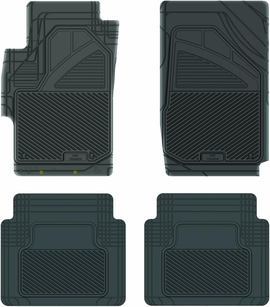 Flаѕh Dеаlѕ - 50% оƒƒ Koolatron Pants Saver Custom Fit 4 Piece All Weather Car Mat for Select Honda Accord Models (Black)