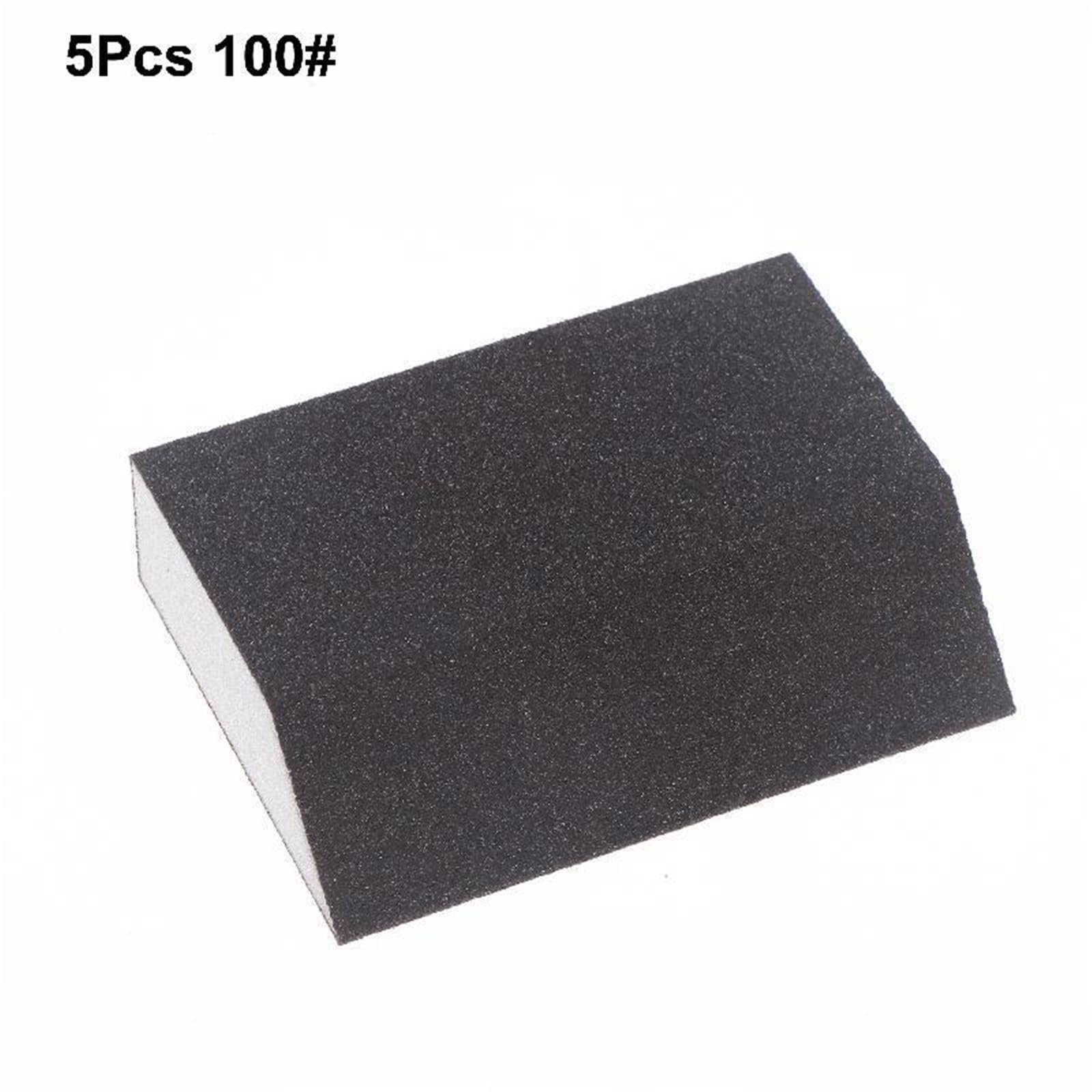 Lija Madera Juego de esponjas Papel Lija Individual S-5/7 Uds., combinación Bloques Lijado Grano 60/80/100/120/180/220/240, Lavable y Reutilizable(A3)