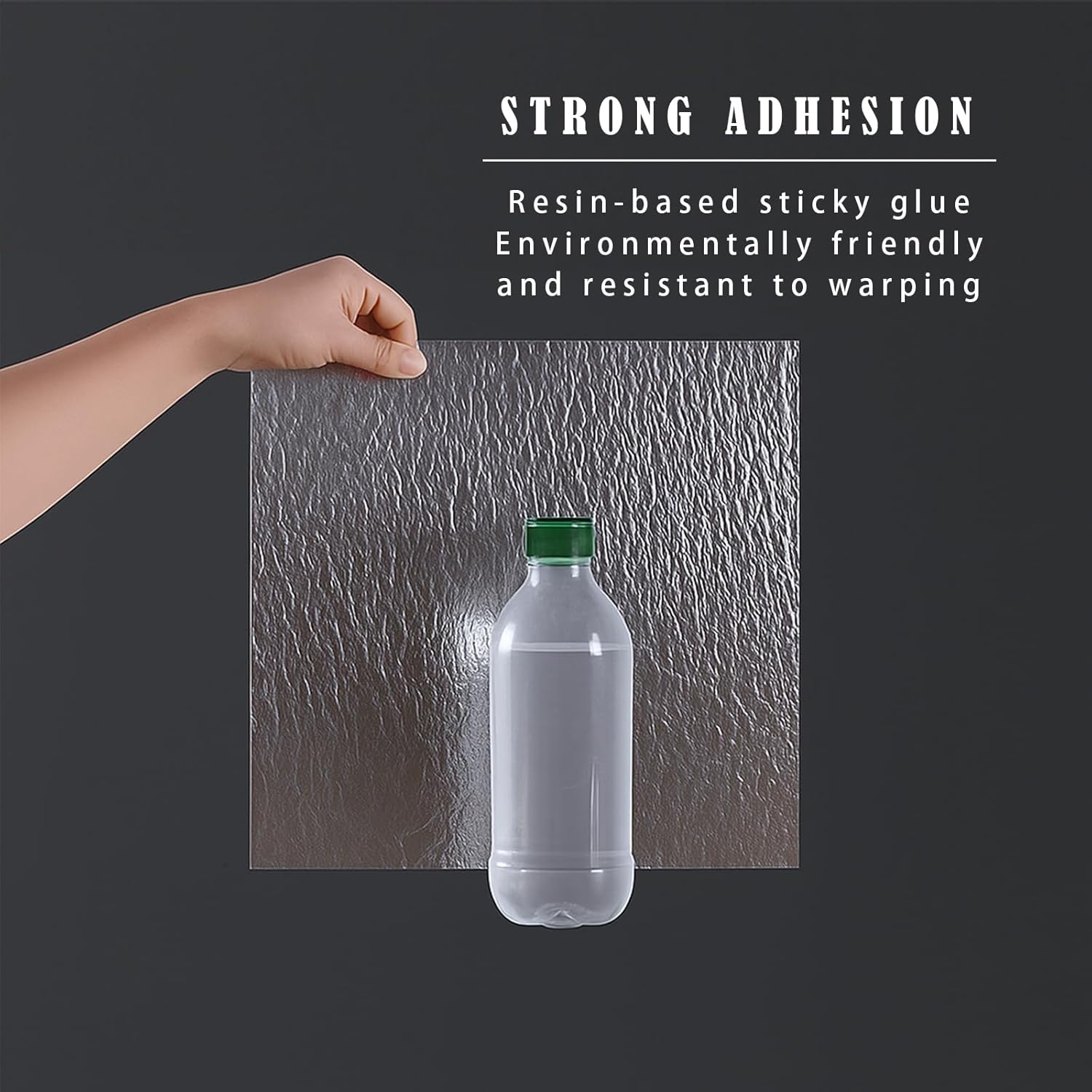 Peel and Stick Kitchen Backsplash Tiles 16PCS – Waterproof Self Adhesive Wall Stickers for Kitchen, Easy DIY Stick On Tile Backsplash, Heat Resistant Decorative Wall Covering (Black, White, and Gold)