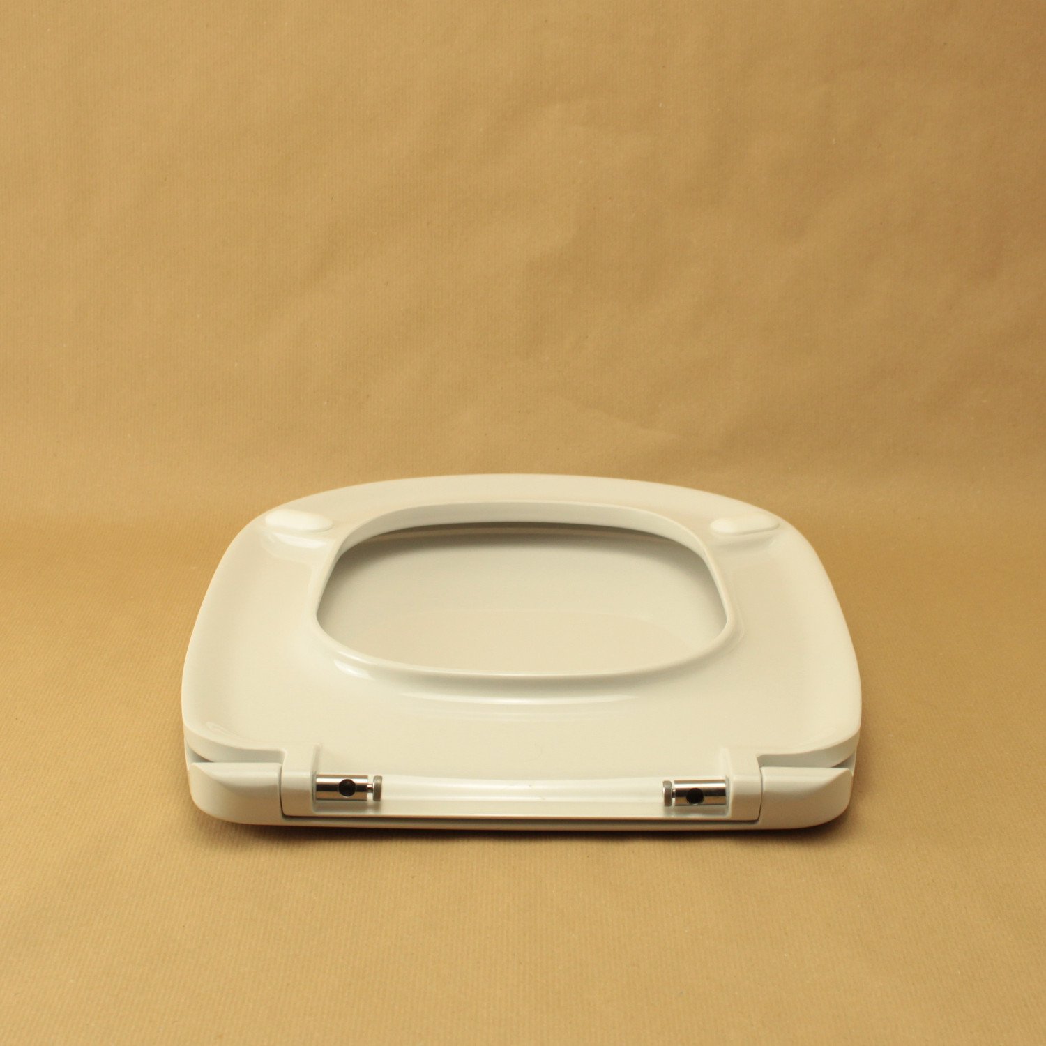 Copriwater per POZZI GINORI 500 TERRA/SOSPESO TERMOINDURENTE BIANCO cerniera inox normale o rallentata soft close
