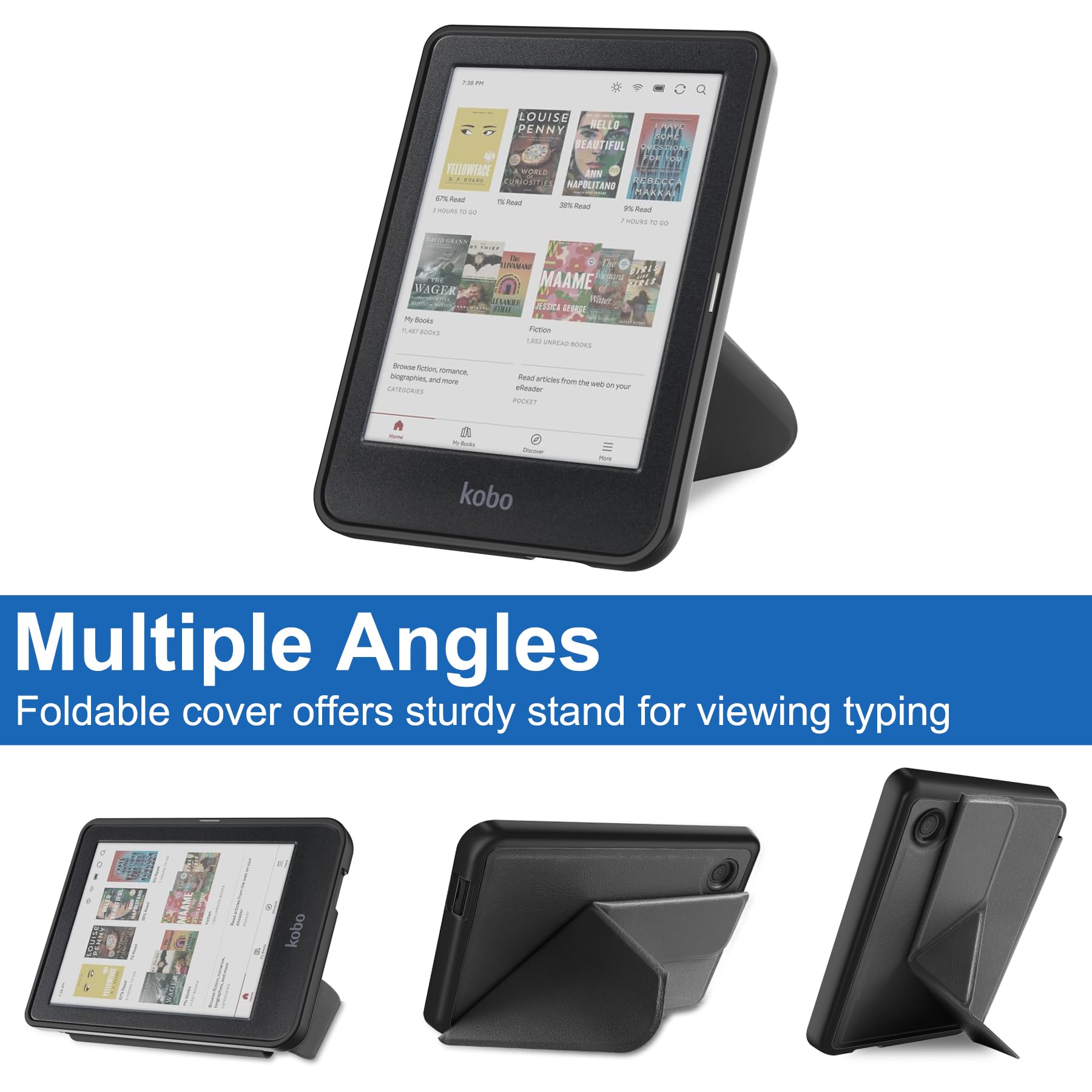 Amazon.com: Gylint Origami Case for Kobo Clara BW/Colour (2024