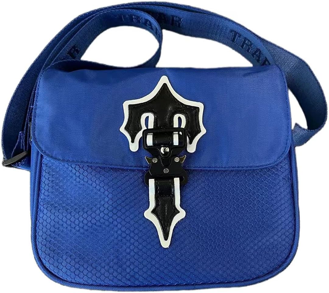 Silver Basic TRAPSTAR Oxford Borsa a Tracolla Grande Taglia, Trapstar
