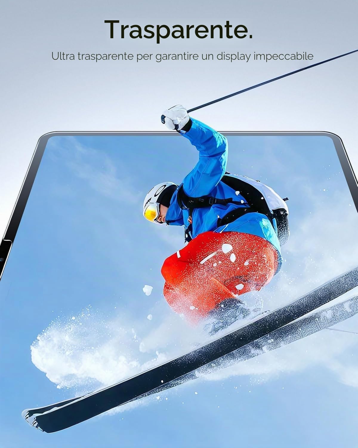 SPARIN 2 Pezzi Vetro Temperato Compatibile con iPad Pro 13 pollici M4 2024 / iPad Air 13 pollici M2 2024, Pellicola Protettiva, Facile Installazione SPARIN 2 Pezzi Vetro Temperato Compatibile con iPad Pro 13 pollici M4 2024 / iPad Air 13 pollici M2 2024, Pellicola Protettiva, Facile Installazione