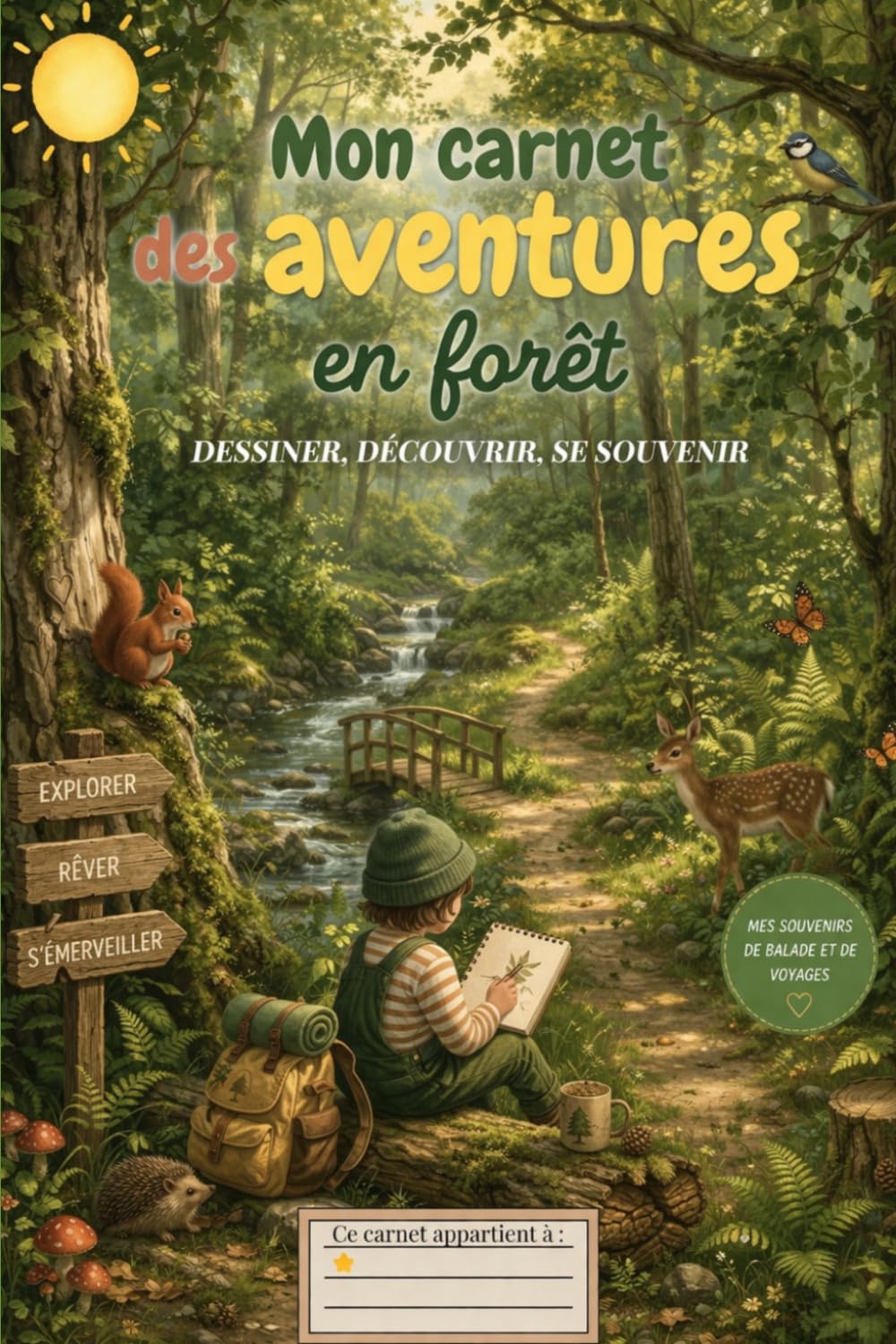 carnet d'aventures en forêt: aventures d'enfant en forêt (petites aventures pour des grands souvenirs)