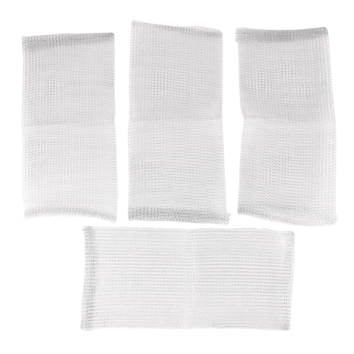 Sarini 4PCS Anti-rodent mesh bag Stainless Steel Root Protection Plant Root Protection Mesh Bag Vole Protection for Plants Vegetables Flowers Root Protection