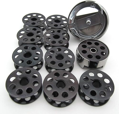 Miniatura 4 de ckpsms KUNPENG - #HSM-A1TR (280)+BC-DBM(2)-NBL+18034 10PCS Gancho giratorio UND/Trim y caja de bobina y BOBBINS para JUKI DNU-241 / NAKAJIMA 280L