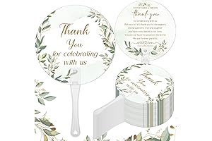 Personalized Wedding Hand Fans