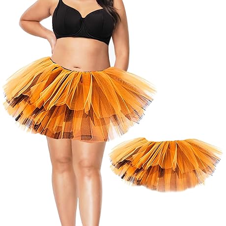 Captivating Orange Tutu Plus Size: Embody Graceful Charm