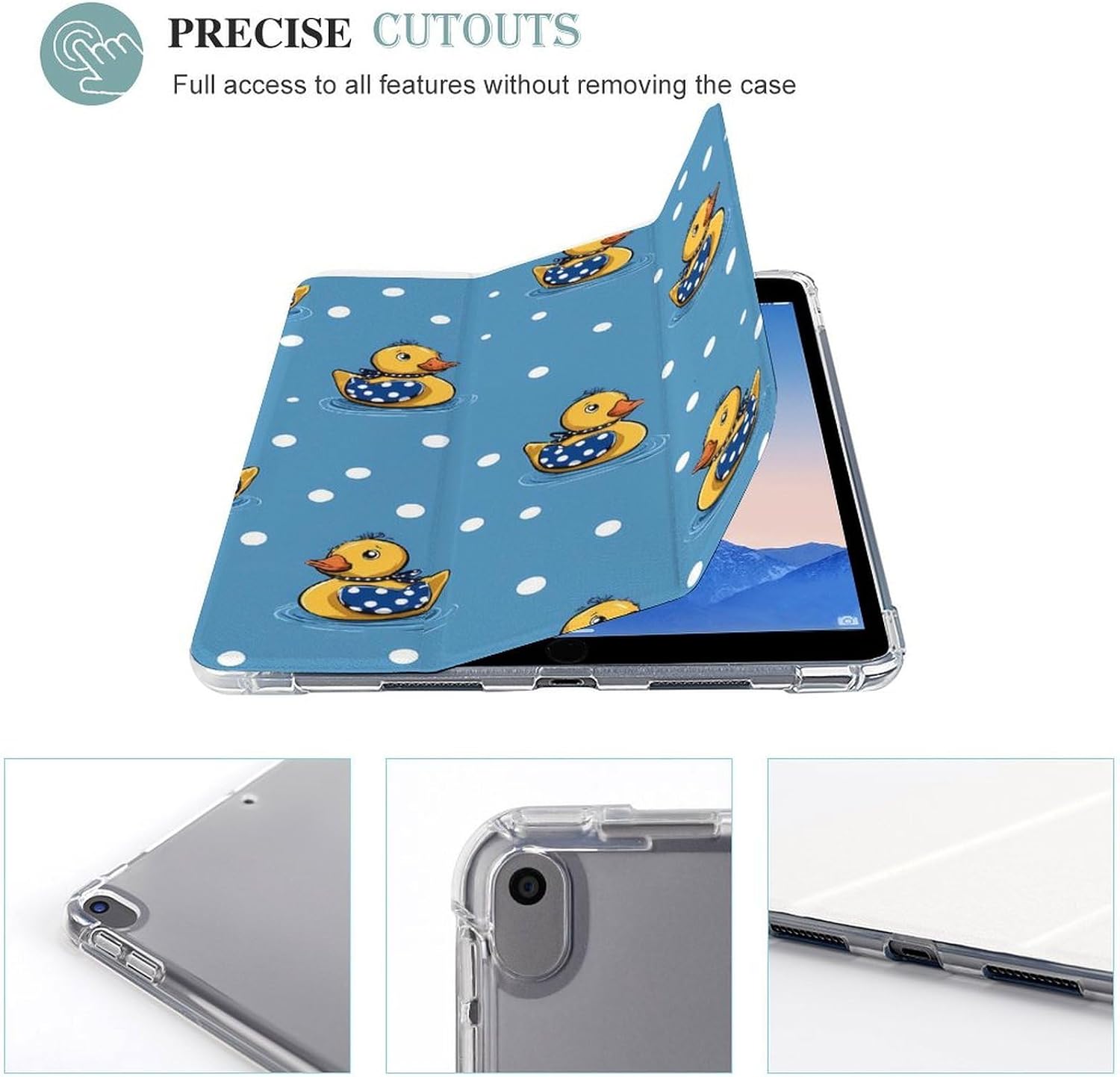 Rubber Ducky Slim Tablet Case Compatible with IPAD Pro/Air3 image 4