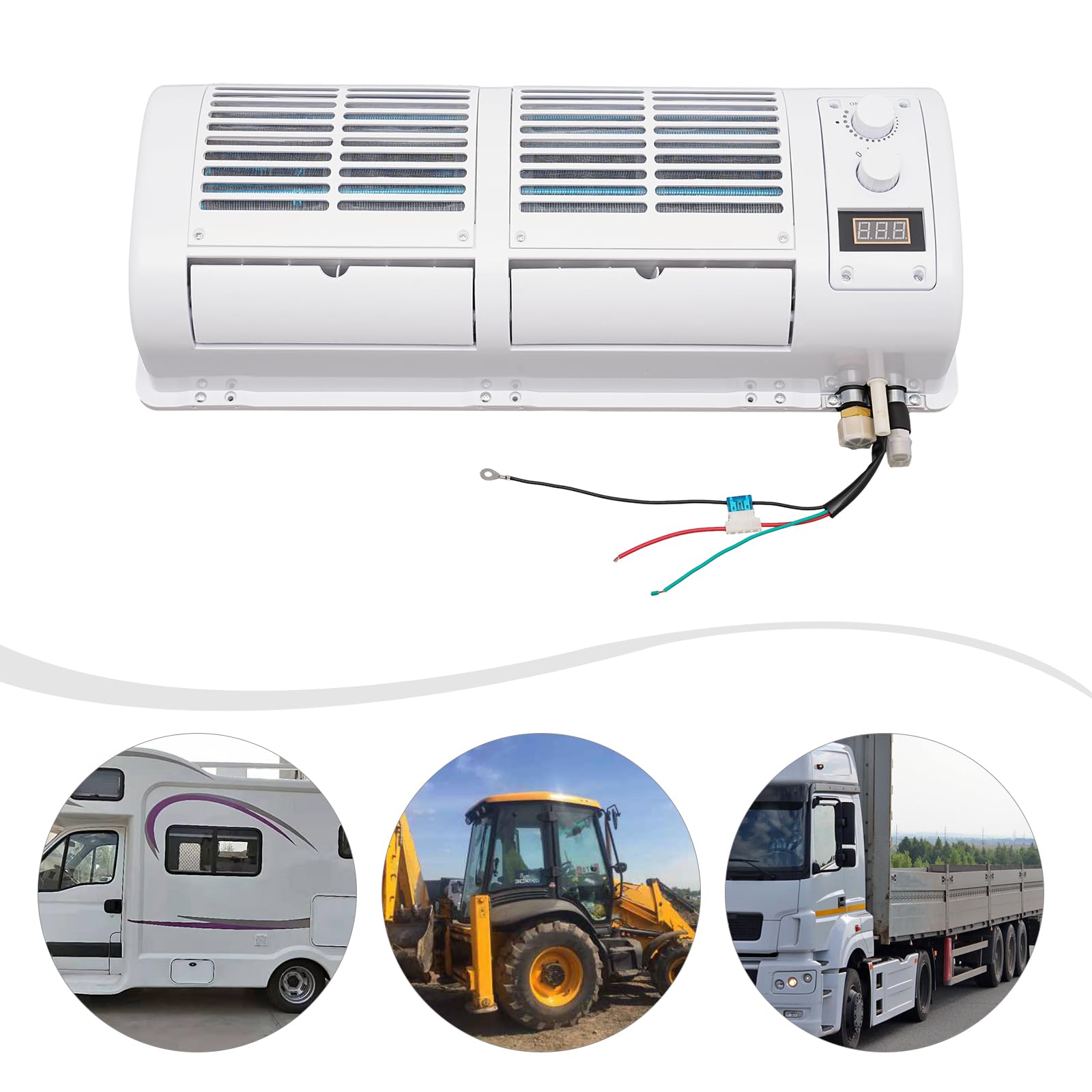Petit climatiseur suspendu universel 12 V pour caravane/camion