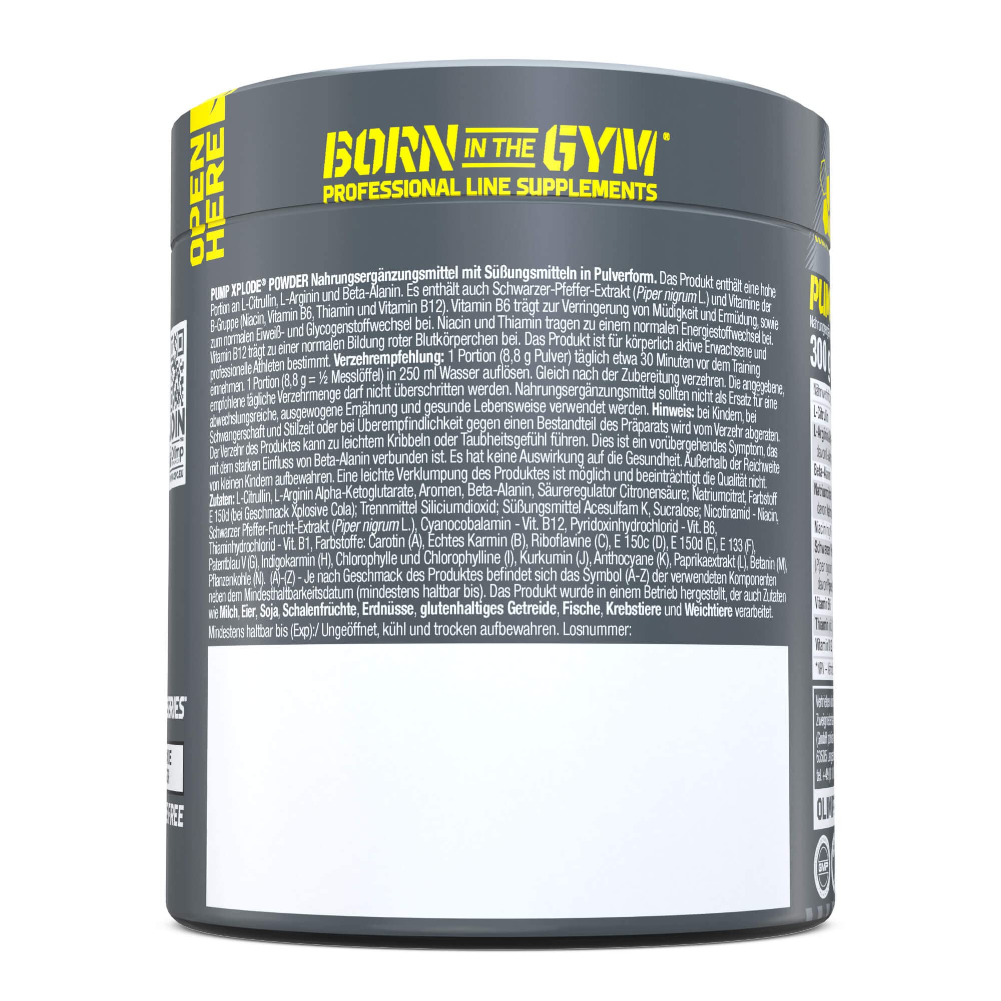 Olimp Sport Nutrition Pump Xplode Powder, Cola, 300 g, Pre Workout Booster