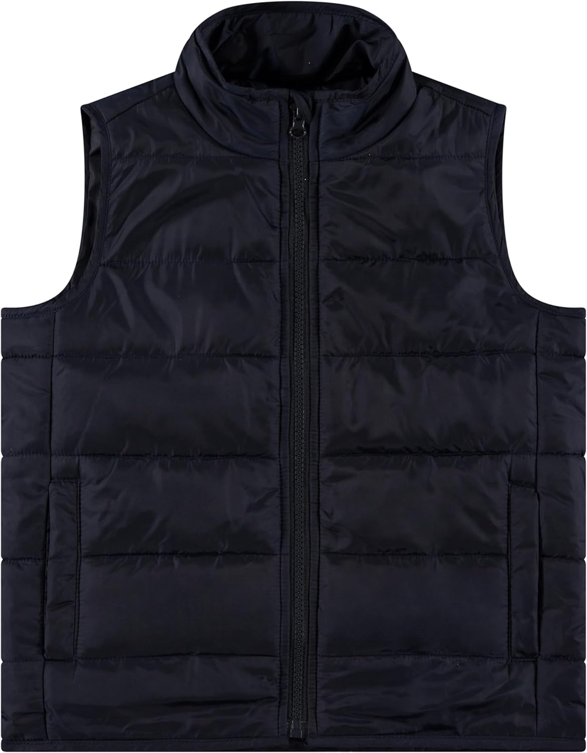 STITCH & STONE 4 Piece Toddler Boys' Outfit Set Long Sleeve Dinosaur Graphic Shirt, Puffer Vest, and 2 Jogger Sweatpant - Image 5