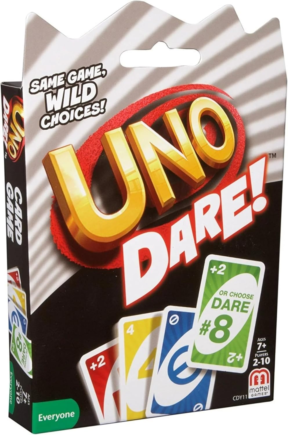 Mattel Games UNO Dare with UNO Card Game Bundle