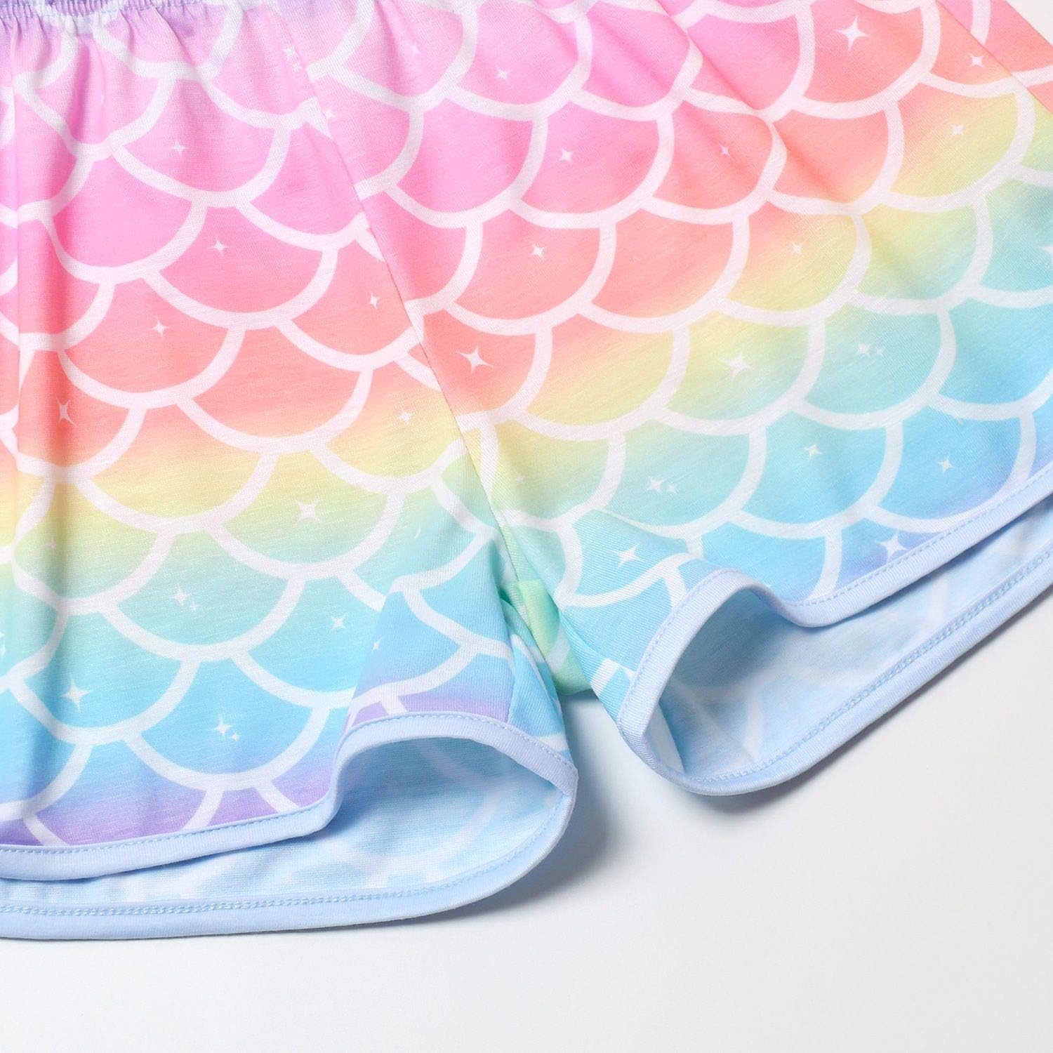Jxstar Pajamas Sets for Girls Unicorn Pjs Little Kids Summer Cotton Sleepwear …: Clothing