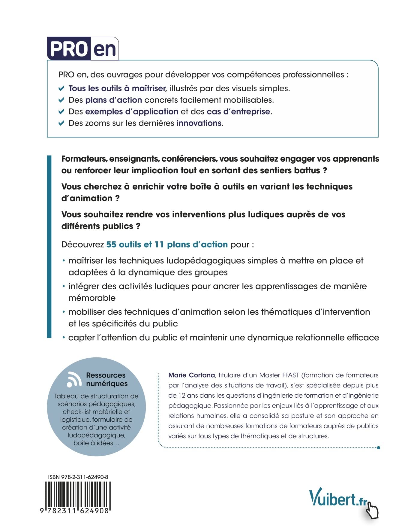 Pro en Ludopédagogie: 55 outils et 11 plans d'action