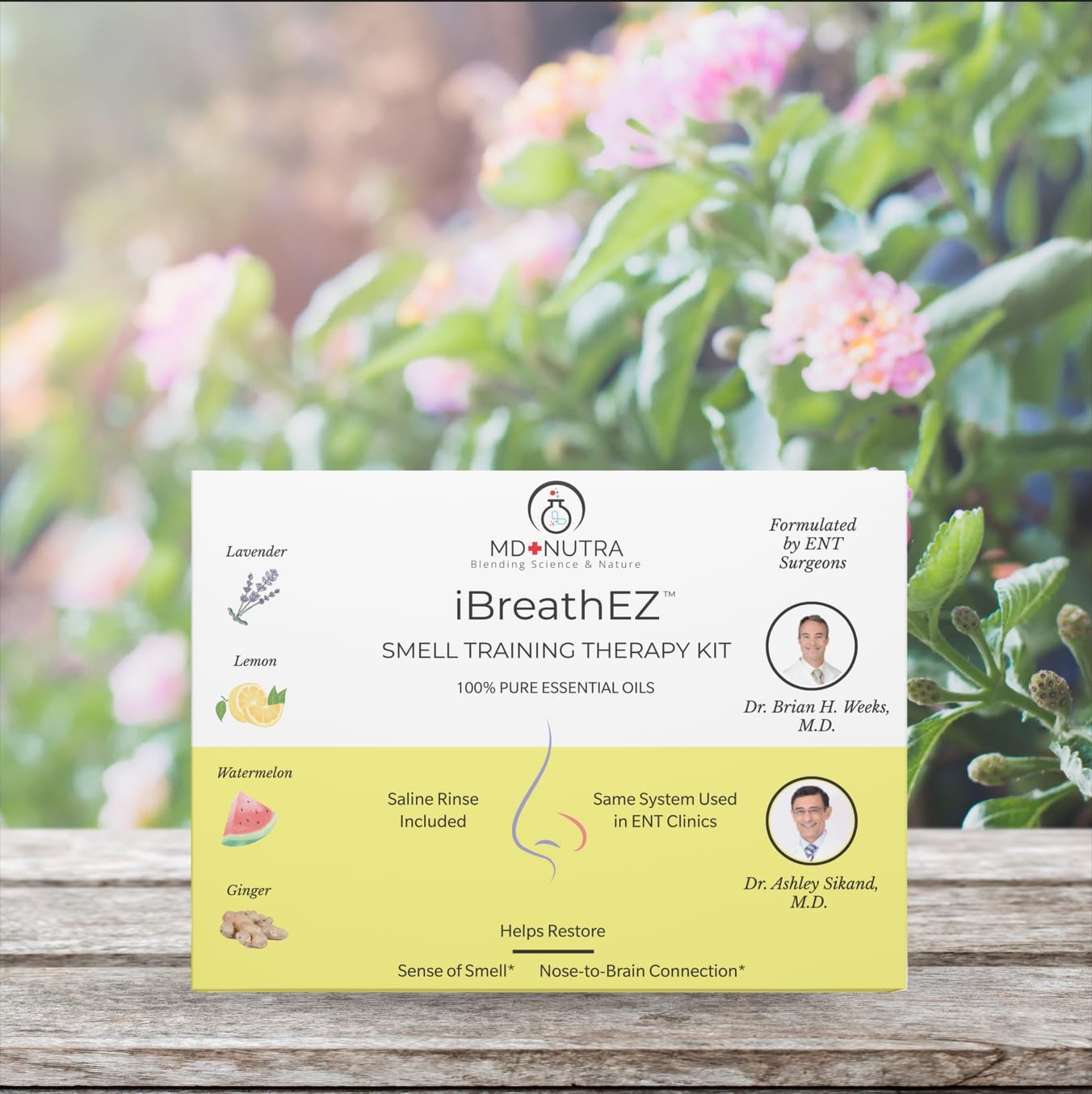 MD+Nutra iBreathEZ Smell Training Kit SurgeonCreated