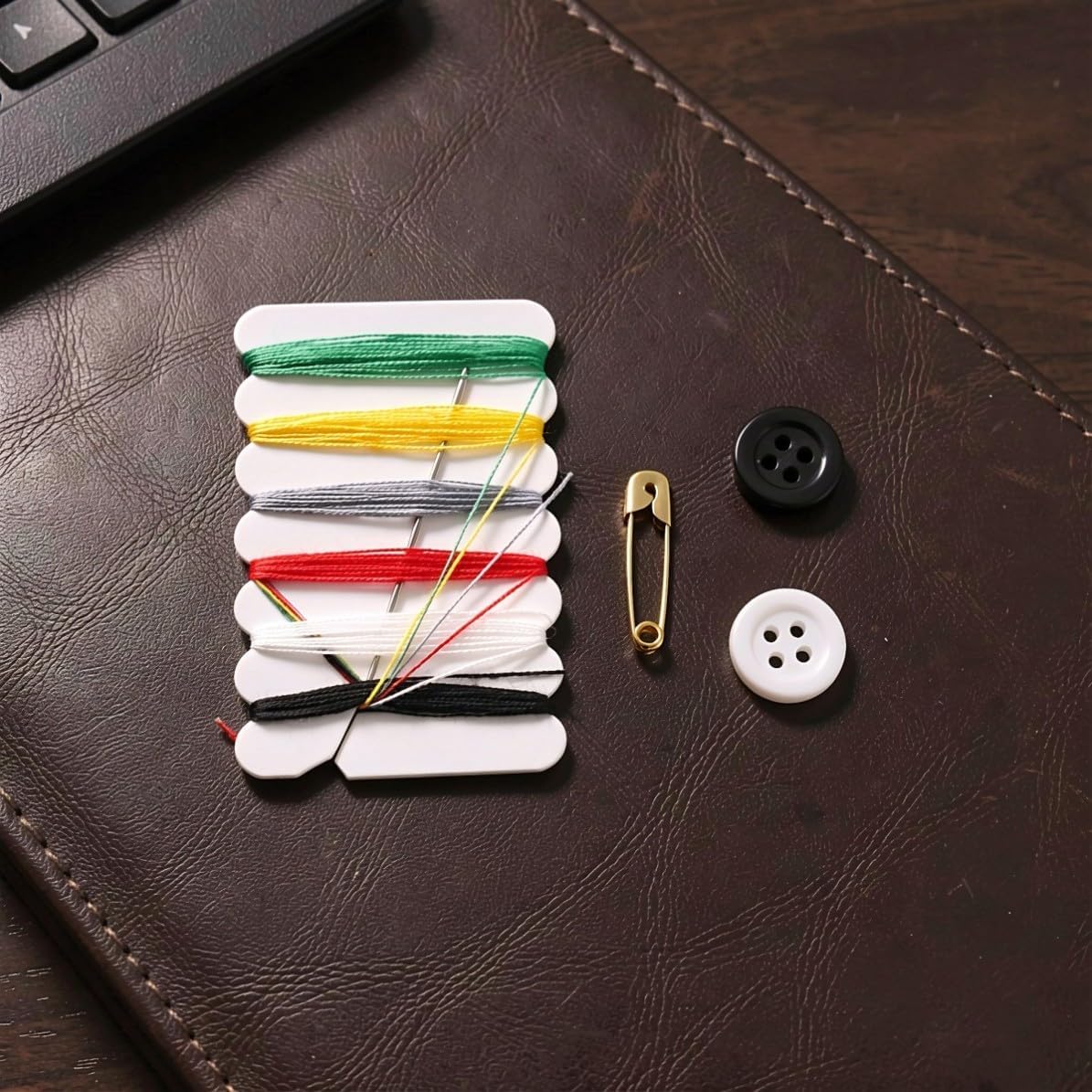 200pcs Mini Travel Sewing Kit for Hotel and Camping Quick Repairs