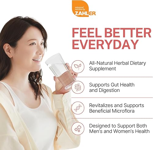 Miniatura 3 de Zahler ParaGuard - Suplemento digestivo avanzado, apoyo intestinal para humanos, contiene ajenjo, certificado Koshe.