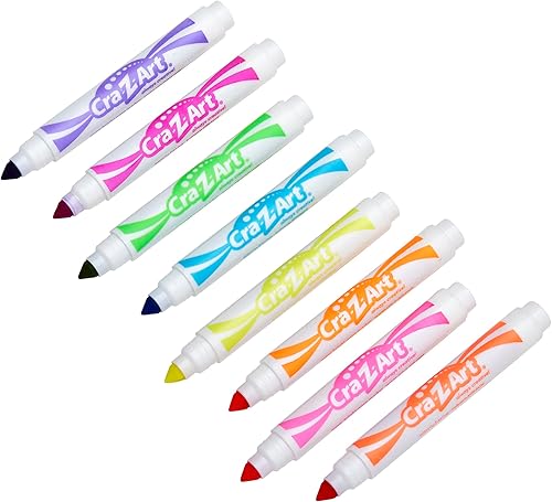 Miniatura 3 de Cra-Z-art Marcadores de línea ancha neón, 8 unidades (10112)