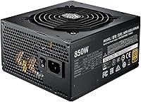 Vista 11 de Cooler Master MWE Gold 850 V2 PSU Full Modular, 850W, 80+ Gold, Diseñado para Nvidia RTX 5080 AMD RX 9070 XT, 2 Conectores EPS, Ventilador HDB
