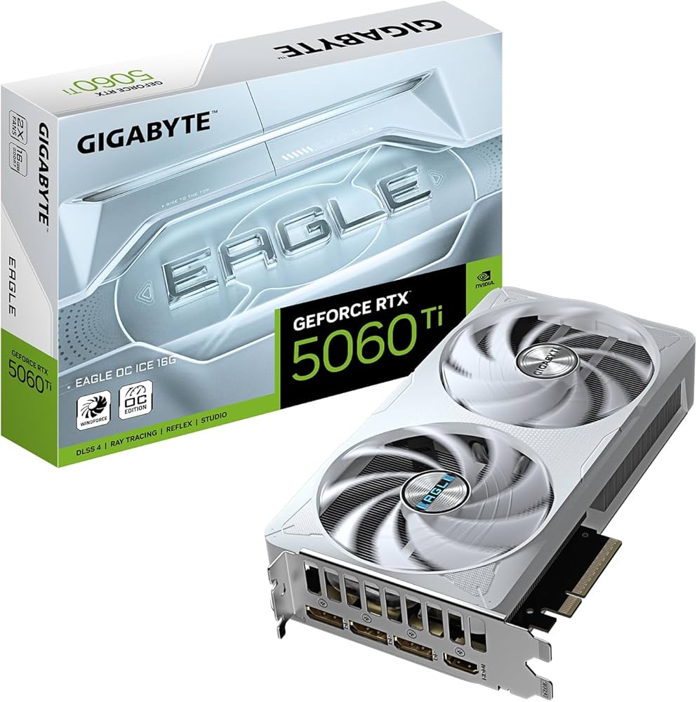 GIGABYTE EAGLE GeForce RTX グラフィックボード Amazon | GIGABYTE GeForce RTX 5060 Ti Eagle OC ICE 16G