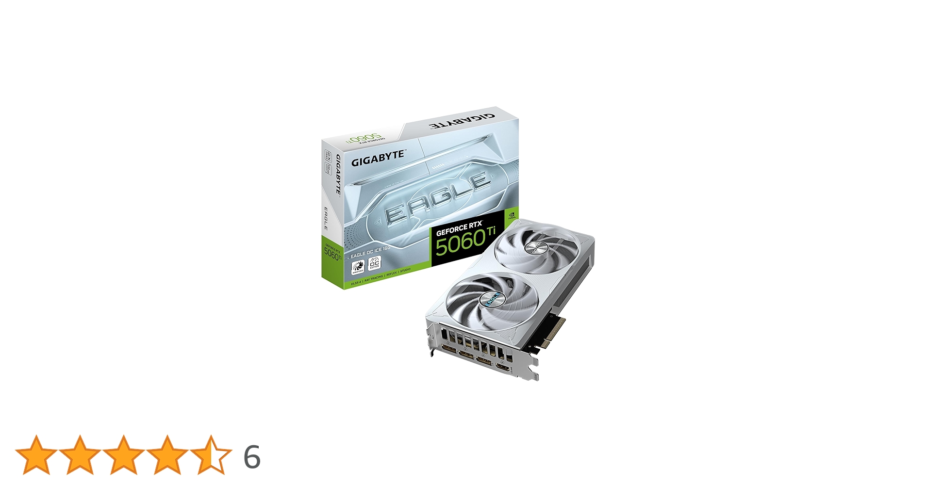 新品 GeForce RTX5070Ti EAGLE OC ICE　白 GeForce RTX™ 5070 Ti EAGLE OC ICE SFF 16G Gallery | Graphics