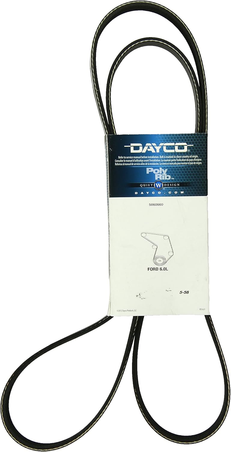 Dayco 5060660 Serpentine Belt