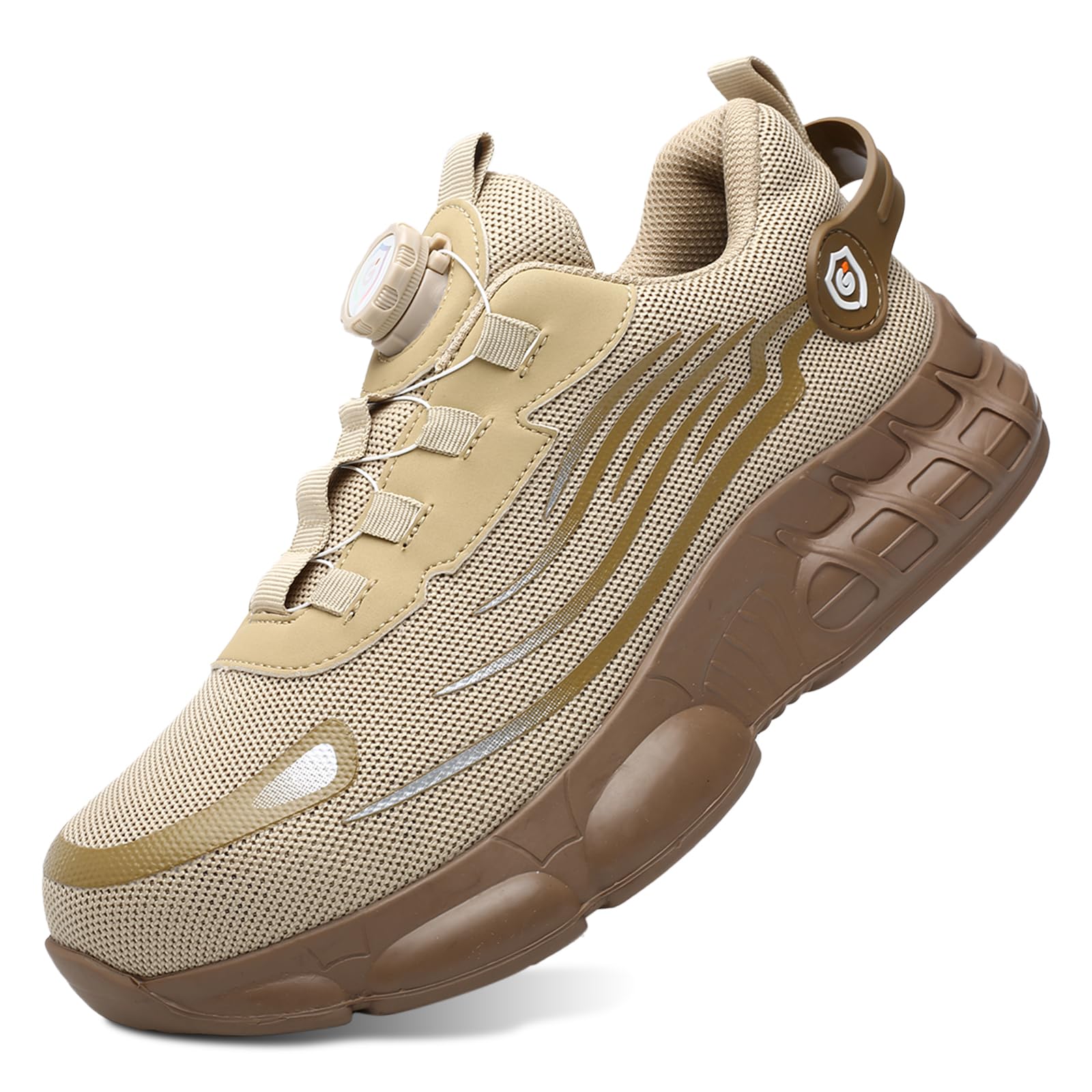 Arbeitsschuhe Herren Damen Sicherheitsschuhe Stahlkappenschuhe Atmungsaktiv rutschfeste Sportlich Safety Shoes 36-46 EU