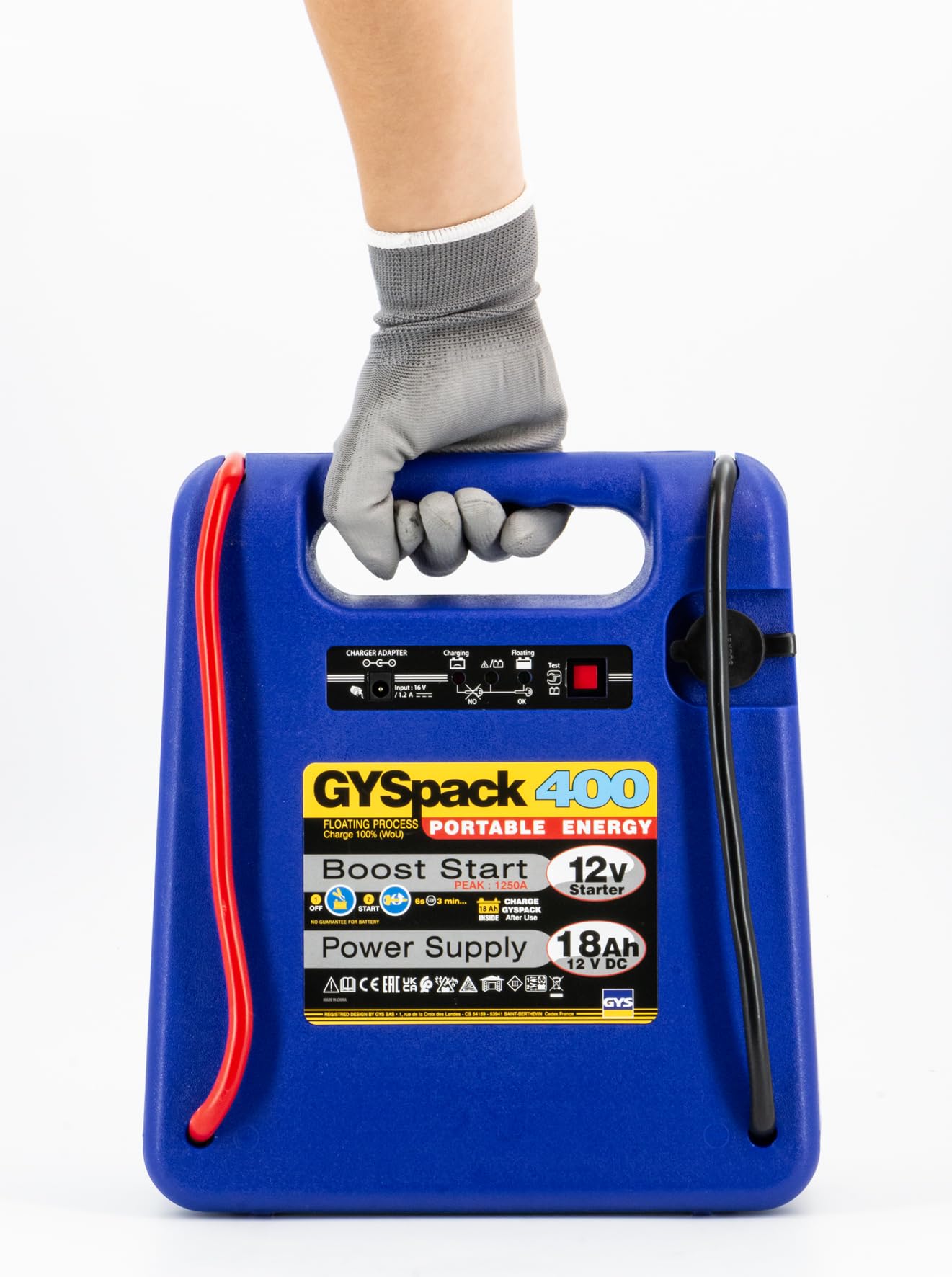GYS 025455 Batería aparato auxiliar de arranque para Automóviles de turismo para Moto