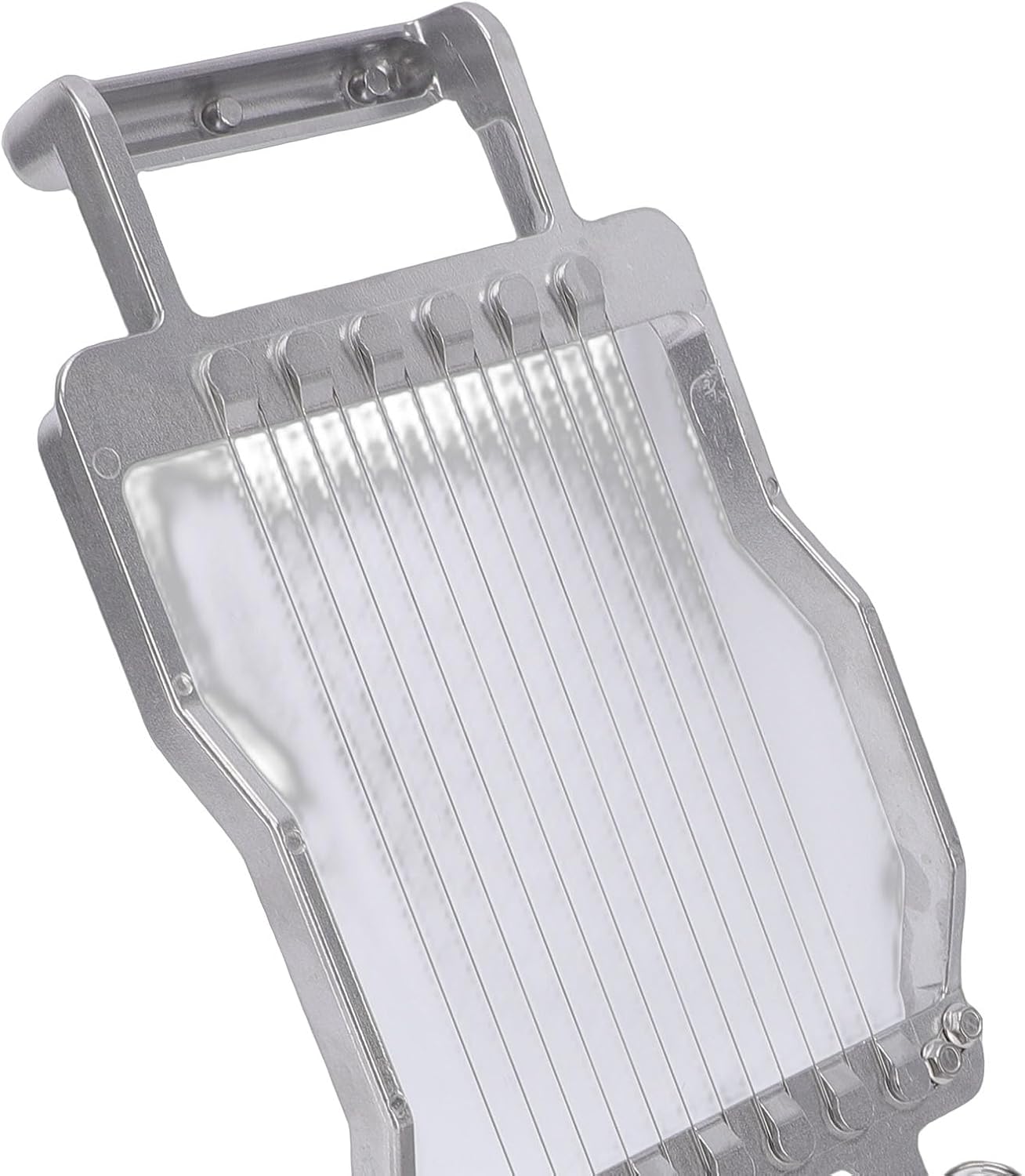 Haofy Cheese Slicer Aluminum Alloy 11.4x4.3in for Block Cheese Butter, Uniform Slices in Seconds, Non Slip Suction Base for Restaurant Home Kitchen