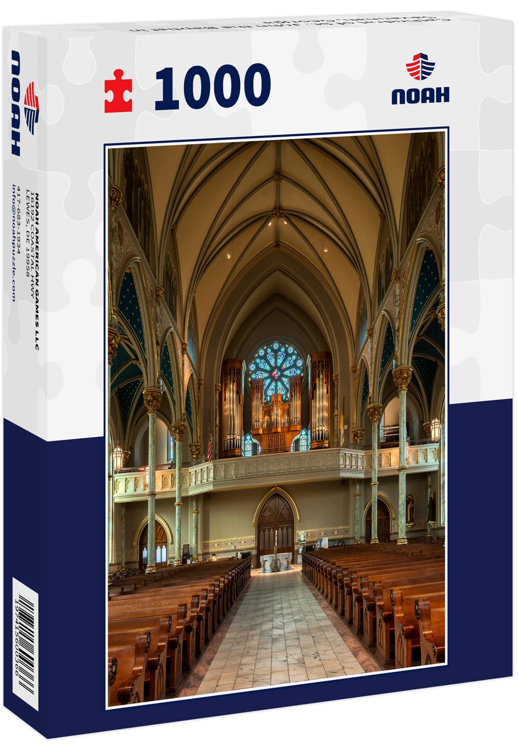 Amazon.com: Noah Jigsaw Puzzle Cathedral of St. John The Baptist
