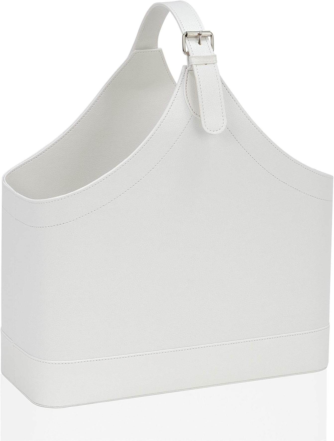 Andrea House AX62329 – Magazine Rack Ef. Leather Bl. 40 x 17 x 45 cm
