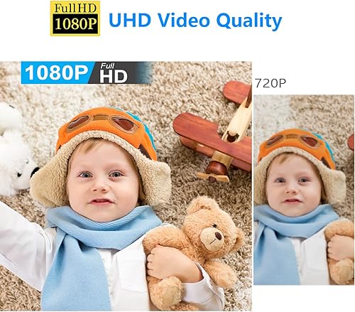 Miniatura 3 de Smallest Wireless WiFi Camera,HD1080P Spy Camera,Portable Video Recording Live Feed,Baby Monitor,Nanny Cam,Pet Camera with Night Vision,Motion