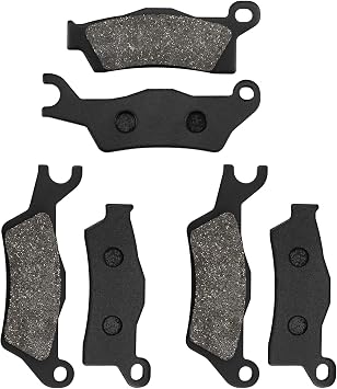 Front & Rear Brake Pads for Can-Am Outlander 450 500 570 650 800R 850 1000, Outlander Max 650 450 500 570 800R 1000 1000R, Renegade 500 650 850 1000 & Max 570
