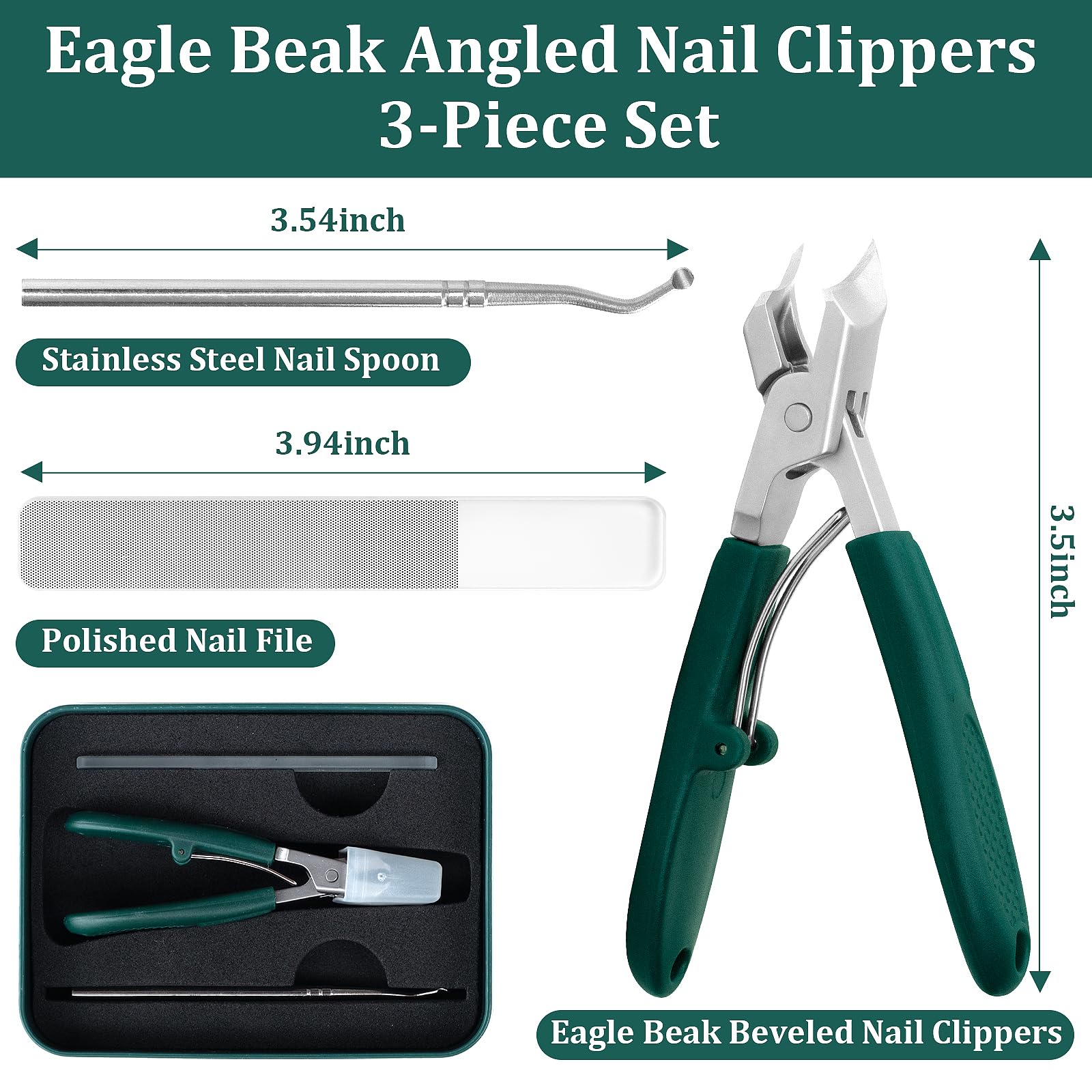 Eagle Beak Nail Clippers - Ingrown Toenails -7