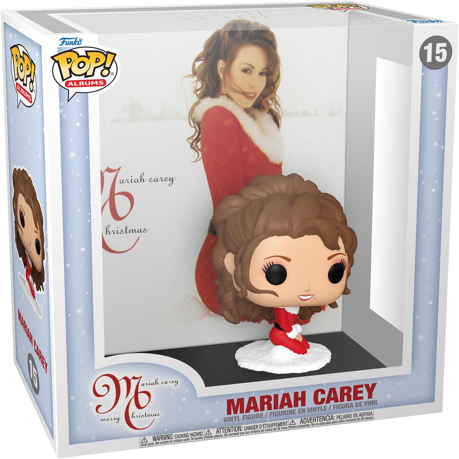 Pop! Albums: Mariah Carey - Merry Christmas - Music - Collectable Vinyl Figure - Gift Idea - Official Merchandise - Toys for Kids & Adults - Music Fans - Model Figure for Collectors and Display