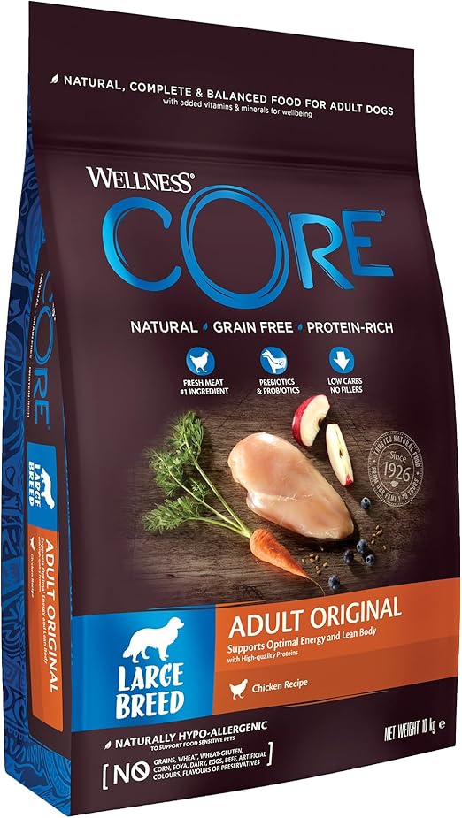 Wellness CORE Large Breed Adult Original, Dry Food for Large Breed, Dry
