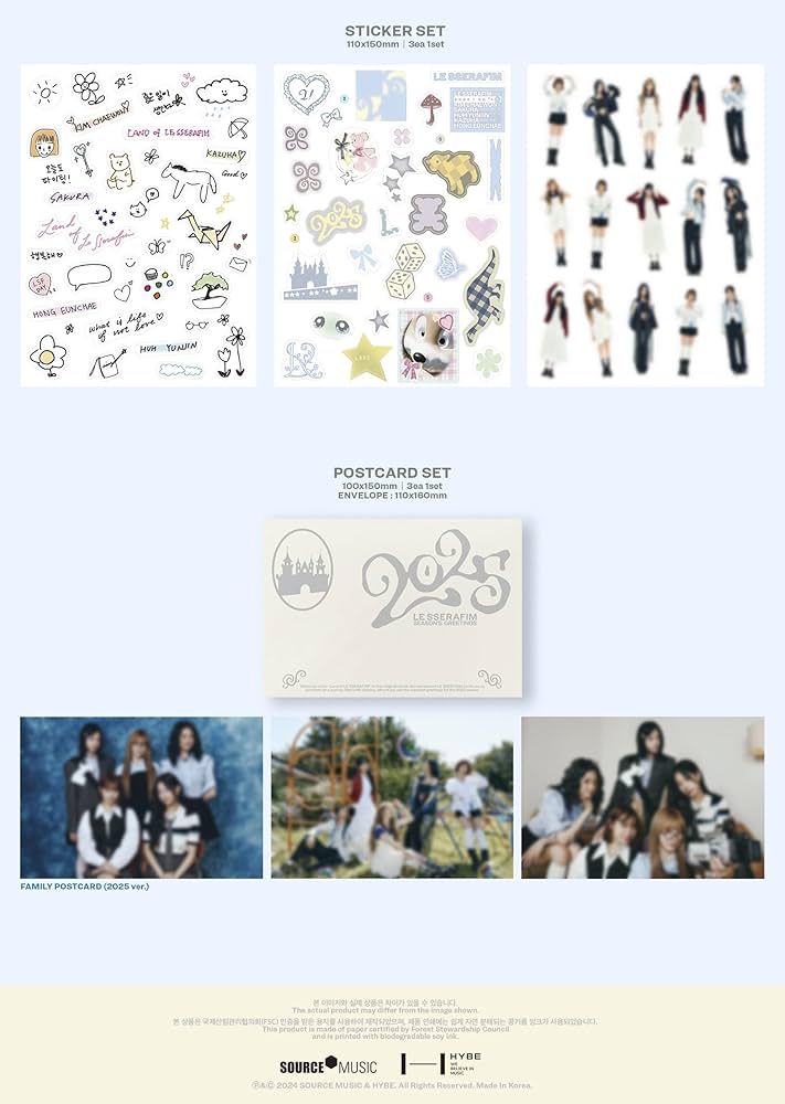 Amazon.co.jp: LE SSERAFIM 2025 SEASON'S GREETINGS（韓国盤