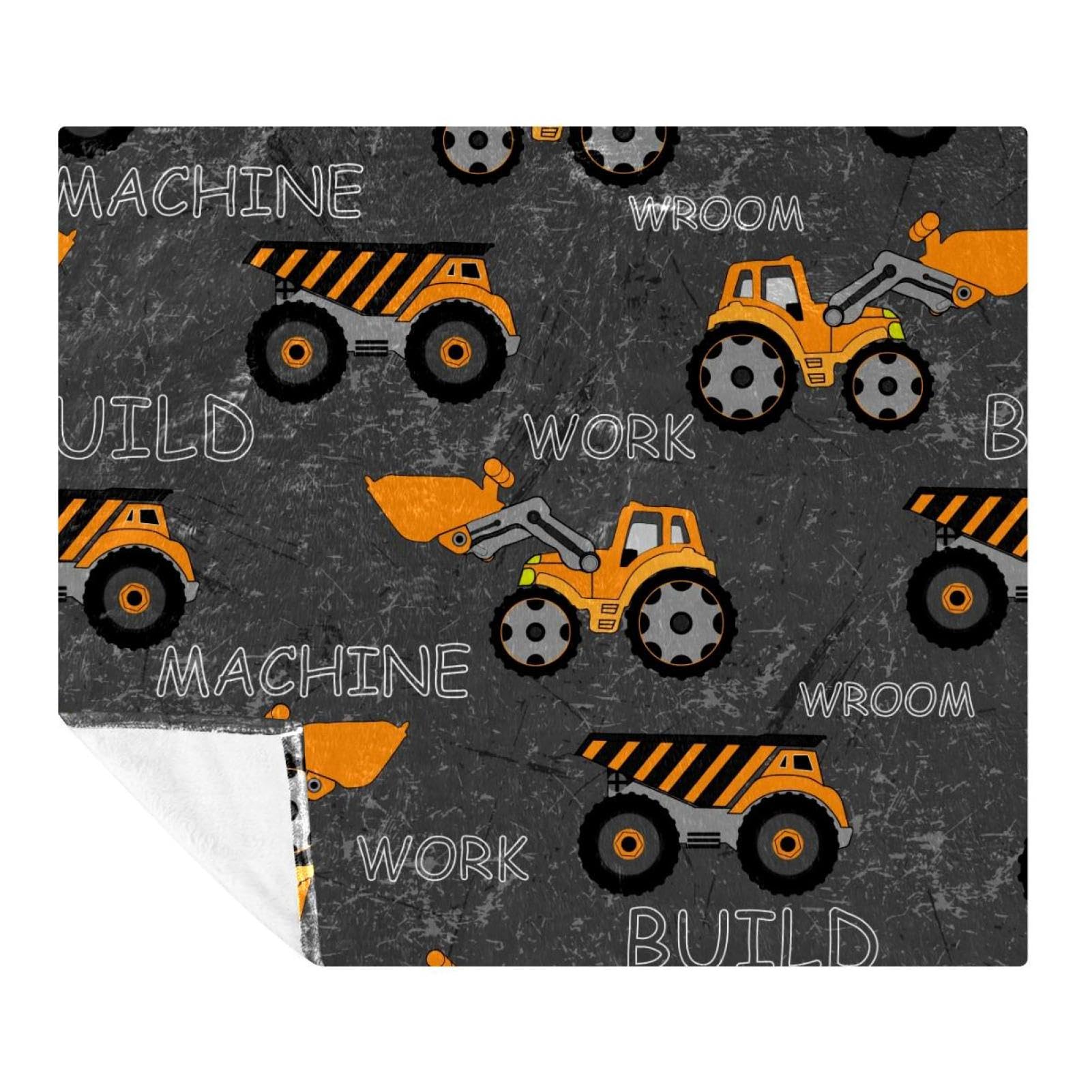 Couverture polaire microfibres 150x130 jaune pour lit et canapé