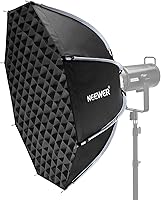 Vista 1 de NEEWER 35"/90cm Octagonal Softbox, Quick Release Bowens Mount Softbox with Honeycomb Grid, Light Diffusers, Bag for RGB CB60 CB60B CB200B MS60B