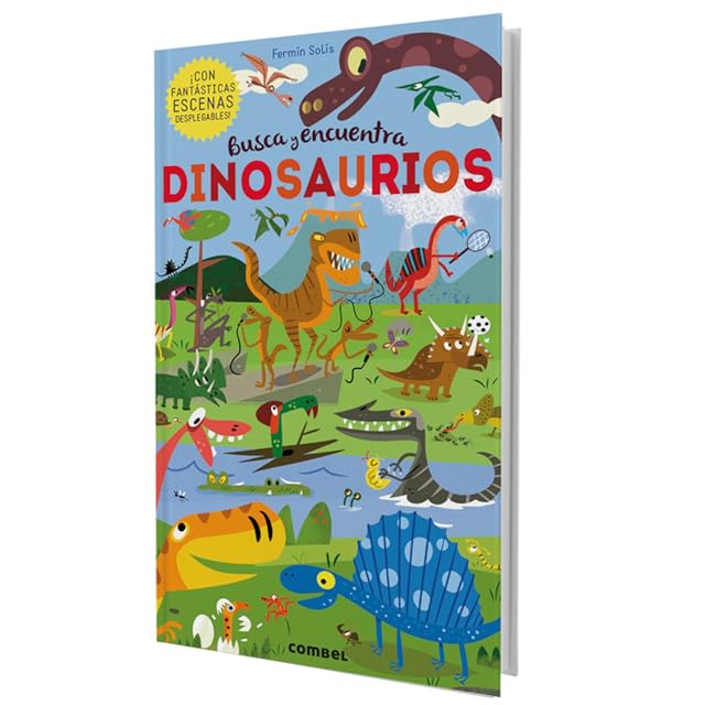 Portada de Busca y encuentra. Dinosaurios