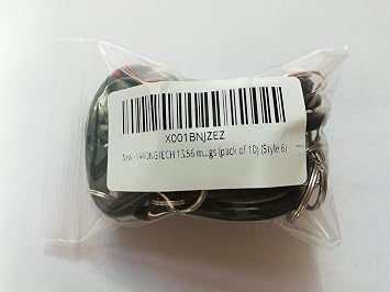 YARONGTECH 13.56 mhz M1 S50 IC RFID Tags (Pack of 10) (Style 6)