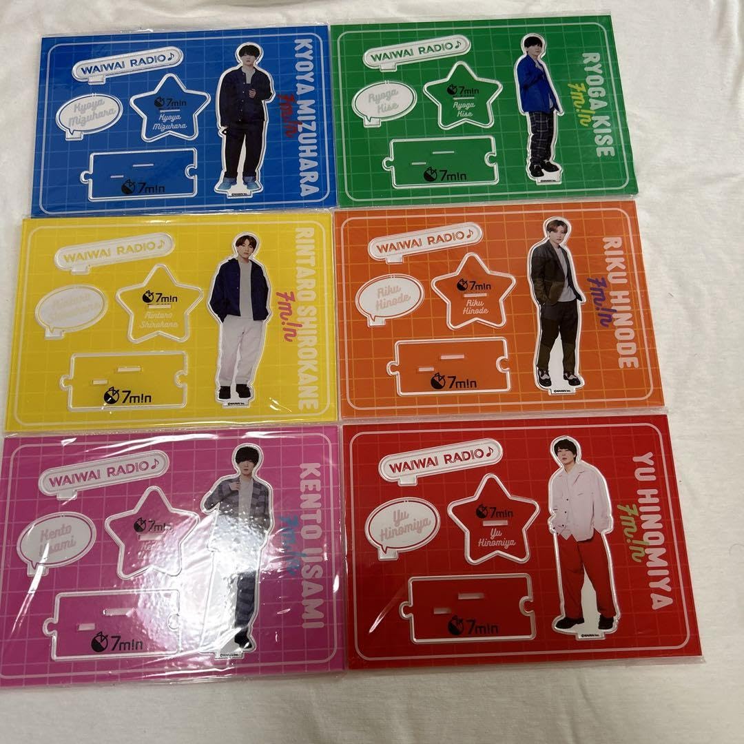 WAIWAI RADIOアクリルスタンド 新品未開封 17枚セット バラ売り可能 Amazon.co.jp: WAIWAI RADIO アクリルスタンド : おもちゃ