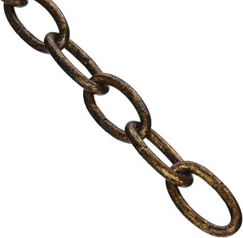Livex Lighting 5608-71 Accessories Light Heavy Duty Decorative Chain, Hand Applied Venetian Golden Bronze