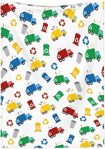 Vista 28 de Manta de construcción para regalo, manta de franela ultra suave y acogedora, manta de forro polar ligera y mullida, manta de felpa cálida para sofá