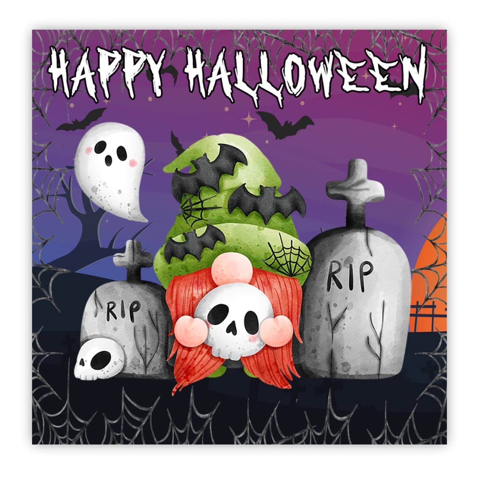 Plaque bois Halloween pour remplacer la déco plastique par un style rétro